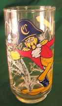 VINTAGE 1977 CAPTAIN CROOK MCDONALDLAND ACTION SERIES GLASS - $21.00