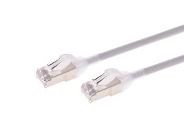 Cat6A Ethernet Patch Cable 5 Feet Gray Snagless Double Shielded Componen... - $19.64