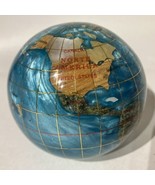 Alexander Kalifano Globe earth  Paperweight 3&quot; Blue Green - $49.49