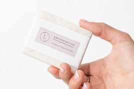 Himalayan Salt Soap Bar, Natural Unscented Soap, Vegan Handmade Soap - £9.43 GBP