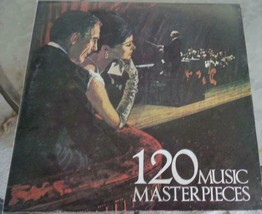 120 Music Masterpieces - Highlights – Vintage LP Record Set – 33.3 Speed–GDC - £9.28 GBP