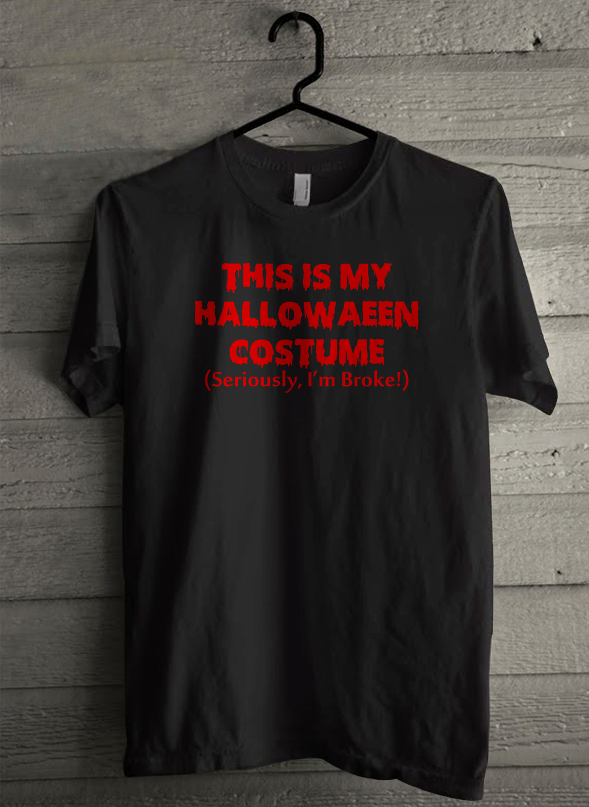 Cheap This Is My Halloween Costume Men's T-Shirt - Custom (873) - $19.12 - $21.82