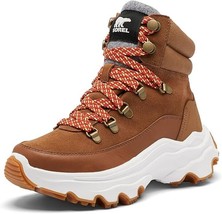 Sorel Women&#39;s Kinetic Breakthru Conquest Waterproof Hiking/Snow Boot Tan Size 6 - $79.29