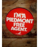 1978 Piedmont Airlines 2-1/4” Button pin badge pinback I&#39;m A Piedmont  A... - $86.50 MXN