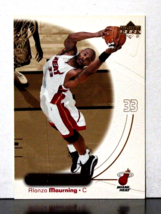 2000-01 Upper Deck Ovation Alonzo Mourning #27  - £4.67 GBP