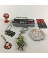 Nintendo Toy Lot Legend Of Zelda Super Mario Notepad Dog Tags Stickers M... - £19.36 GBP