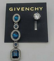 Givenchy Crystal and Stone Mix N Match Earrings with Cubic Zirconia Stud - £14.38 GBP