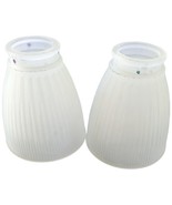 HUNTER Oakhurst Frosted Glass Shade Ceiling Fan Replacement Lamp Ribbed ... - $753.96 MXN