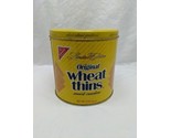 Vintage 1987 Nabisco Limited Edition Original Wheat Thins Empty Tin - £28.25 GBP