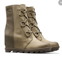 Sorel Joan of Arctic Wedge II Bootie Mid Boots Waterproof Alpine Leather, 8, NIB - £145.86 GBP