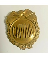 Vintage Obsolete New York City Public School Safety Squad Captain Badge - £47.22 GBP