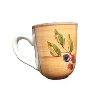 Gibson ROMAN OLIVE 4-Cups Hand-painted, Olive Branch Yellow Tea Coffee 8 oz - £30.86 GBP