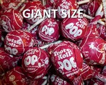 Giant Tootsie Pops RED RASPBERRY Giant Tootsie pop 42 lollipop sucker bu... - £7.19 GBP