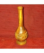Gorgeous mid century handcrafted wooden vase~Philippines~holds one singl... - $527.77 MXN