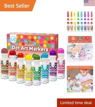 Dot Markers | Bingo Daubers | Washable 8 Colors Dot Markers for Toddlers... - $23.27