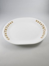 Corning Corelle Oval Tray Plate Butterfly Gold 12&quot; Serving Platter - £10.30 GBP