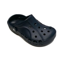 CROCS Baya Clog K Lightweight Slip On Clogs Junior Size J1 Shoes Navy Blue - $28.14