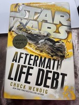 SIGNED COPY &amp; FIRST EDITION  Star Wars Hardcover Book Aftermath Life Deb... - $93.50