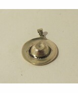 Cowboy Hat Bracelet Charm Vintage Sterling Silver Western Rancher Rodeo ... - $14.15