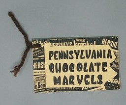 Vintage Booklet Pennsylvania Chocolate Marvels HERSHEY&#39;S Recipes Small B... - £7.43 GBP