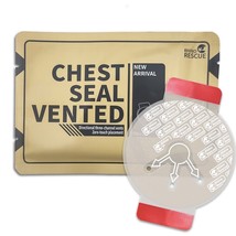 Rhino Chest Seal Kits Primeros Auxilios Vendaje Emergencia Heridas Utile... - $26.97+