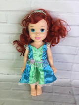 Tollytots Disney Little Mermaid Ariel Toddler Doll With Outfit Tiara Tol... - $20.78