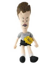 Vintage 1993 MTV Beavis And Butthead BUTTHEAD Talking Pull-String Plush Toy RARE - £47.69 GBP