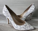 White House Black Market Womens Olivia Snake Embossed Leather Stiletto H... - £39.68 GBP
