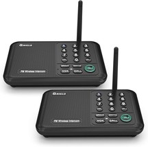 Intercoms Wireless for Home, 5280 Feet Long Range House Intercom System,... - $44.54