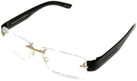 Porsche Design Eyewear Frames Titanium Grey Men P8206 A 53 Rimless - £161.07 GBP