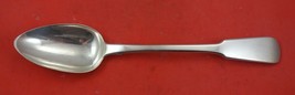 English Georgian Sterling Silver Stuffing Spoon london 1826 no button 11 3/8&quot; - £554.62 GBP
