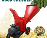 Hand Pushed Wood Crusher Branch Crusher for Corn Straw Grass Trees 220V 3KW - $1,079.00