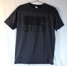 Quik Silver Gray Shirt Mens Size L Short Sleeve Classic T-Shirt Large - £7.90 GBP