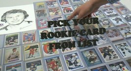 List #3 Pick From List NHL Hockey RC Rookie Cards - £0.78 GBP+
