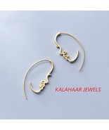 Side Face Women Earrings-lightweight earrings-abstract earrings-minimalist - $82.45