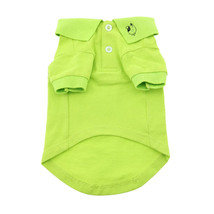 Solid Flash Green 100% Cotton Button Up Polo Shirt -Sizes XS - 3XL  - $266.36 MXN