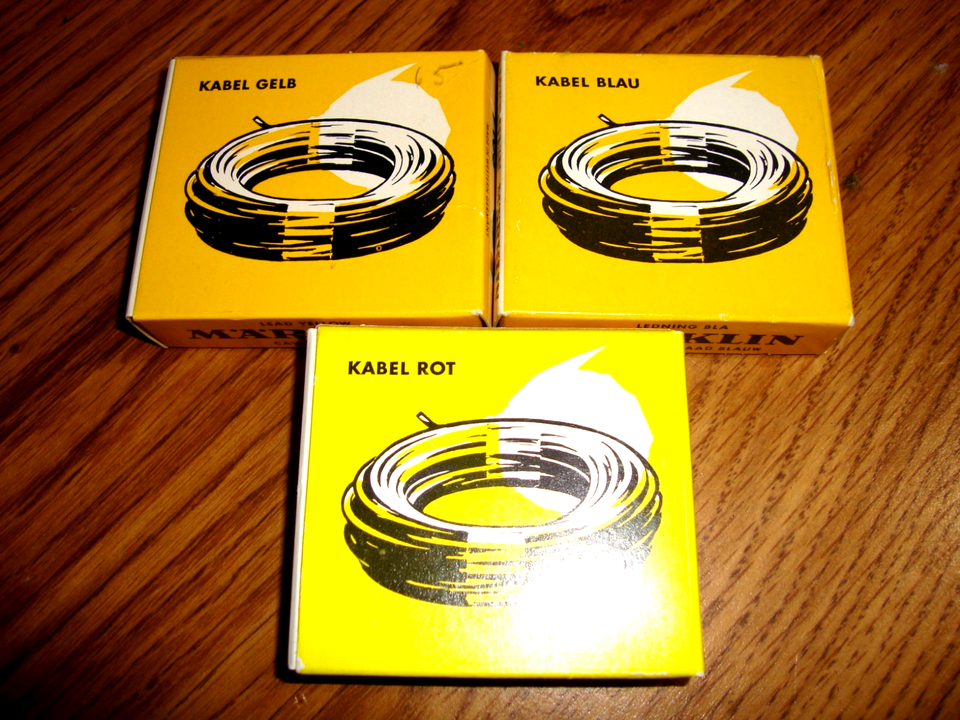 MARKLIN HO  7101 7103 7105  WIRE  NEW IN BOX - $12.50