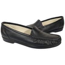 SAS Simplify Slip On Loafers Womens Size 11 N Narrow Black Comfort Shoes - £67.22 GBP