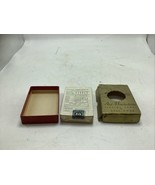 New Art Miniature Bridge Playing Cards. 10c Tax Stamp Gilt Edge 1935 - €12,45 EUR