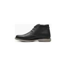 Men's Nunn Bush Otto Plain Toe Chukka Boot Casual Black Tumbled 84987-007 image 4