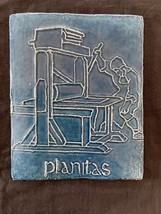 Vintage Commémorative Céramique Plaque De Imprimé Art - $68.99