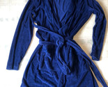 COLDWATER CREEK Robe w/Pockets Large Lace Accented Belted - £26.00 GBP