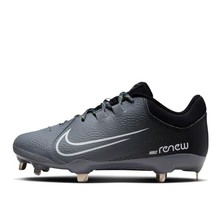 Nike Hyperdiamond 4 Pro Metal Softball Cleats Black/Cool Grey/Volt/White... - $49.50