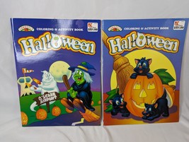 Landolls Halloween Coloring Activity Book Lot of 2 1999 #1 - $19.95