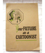 Vintage 1926 Cartoonist Education Booklet &amp; Original Enrollment Paper 3-c - $553.18 MXN