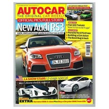 Autocar Magazine November 24 2010 mbox2780 New Audi RS3 - LA Show stars 12-page - £4.00 GBP