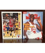 1991 Upper Deck Michael Jordan #44 &amp; Sports Illustrated Promotional Cards - £5.71 GBP