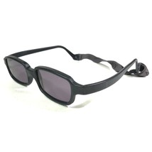 Miraflex Sonnenbrille New Baby 2 Schwarz Rechteckig Rahmen Mit Lila Gläs... - £51.20 GBP