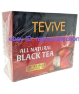 3 Boxes TEVIVE All Natural Black Tea, 100 Tea Bags/Box Ceylon Tea Total ... - €20,33 EUR