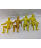 Lot Of (4) Vintage 1960s Seated Tractor Drivers 2 1/4&quot; - $252.79 MXN